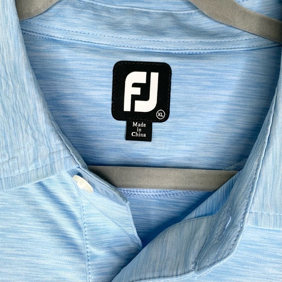 FootJoy Mens Blue Golf Shirt Size XL Moorpark Country Club Excellent Condition! - Picture 4 of 8